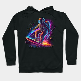 Star Surfing Astronaut Hoodie